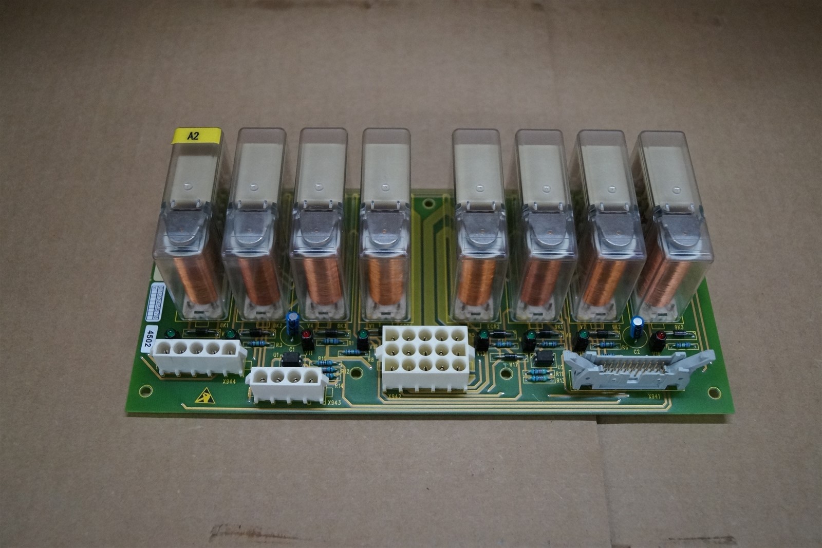 Kuka KRC1 INI Relay Card Board 390-00214-0 TESTED