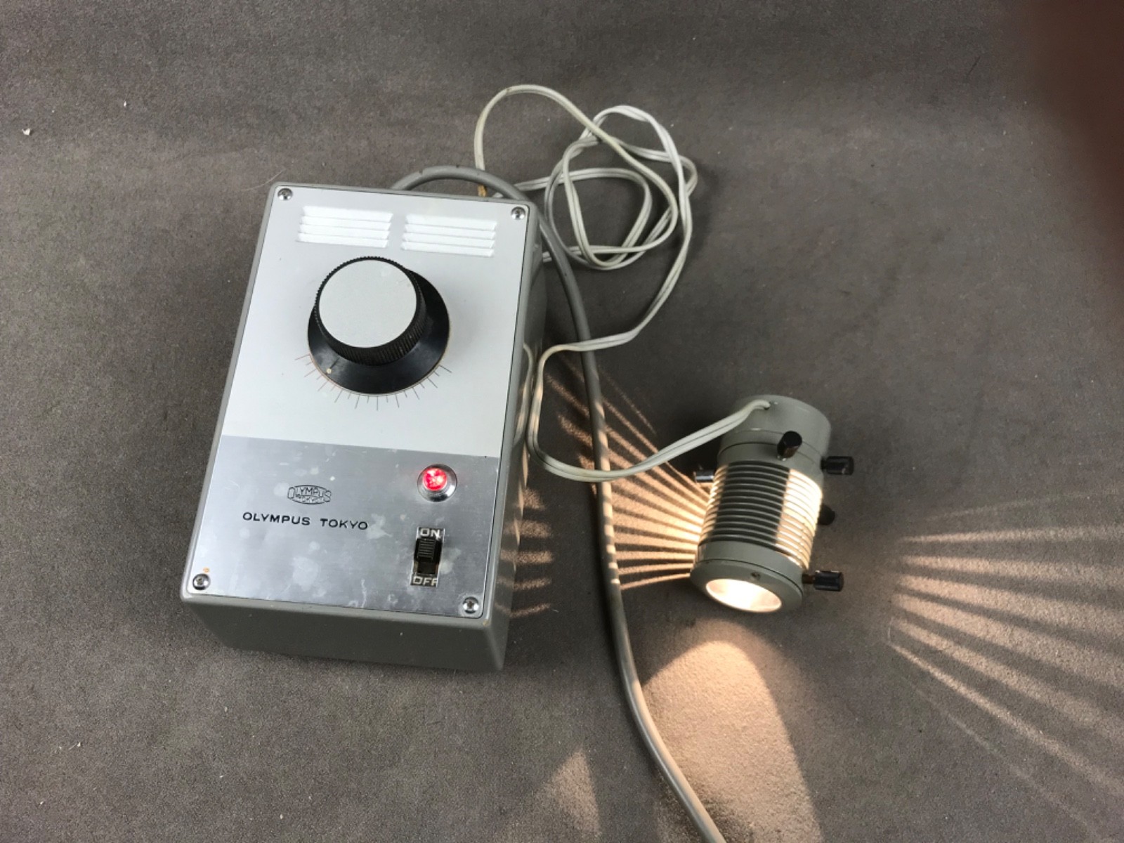 Olympus Tokyo TF Adjustable Illuminator Lamp Power Supply 5.6 Volt 5 Amp