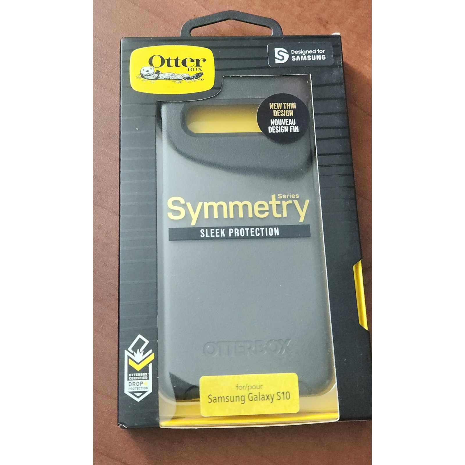 OtterBox Symmetry Series Case for Samsung Galaxy S10 Black 77-61312 Slim Cover