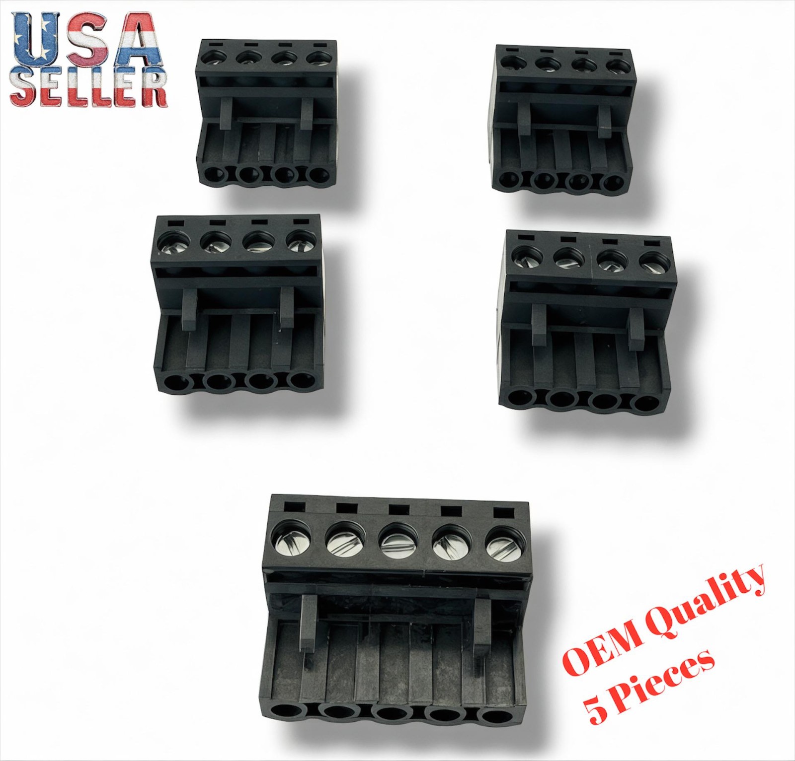 4-Pin & 5-Pin  Speaker Level Input Plugs Power Plug Set JL Audio Fix  OEM