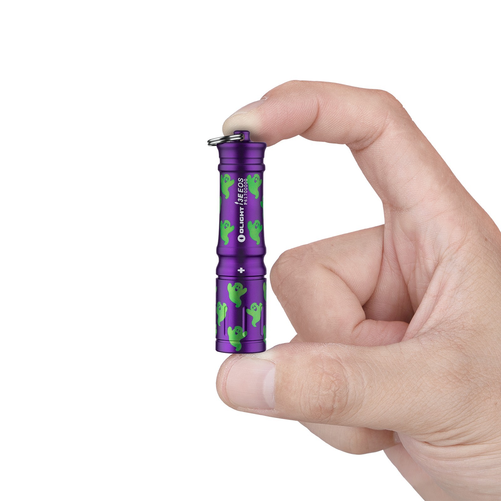 Olight I3E EOS Halloween Ghost Keychain Waterproof Flashlight, 90 Lumens, 1 AAA
