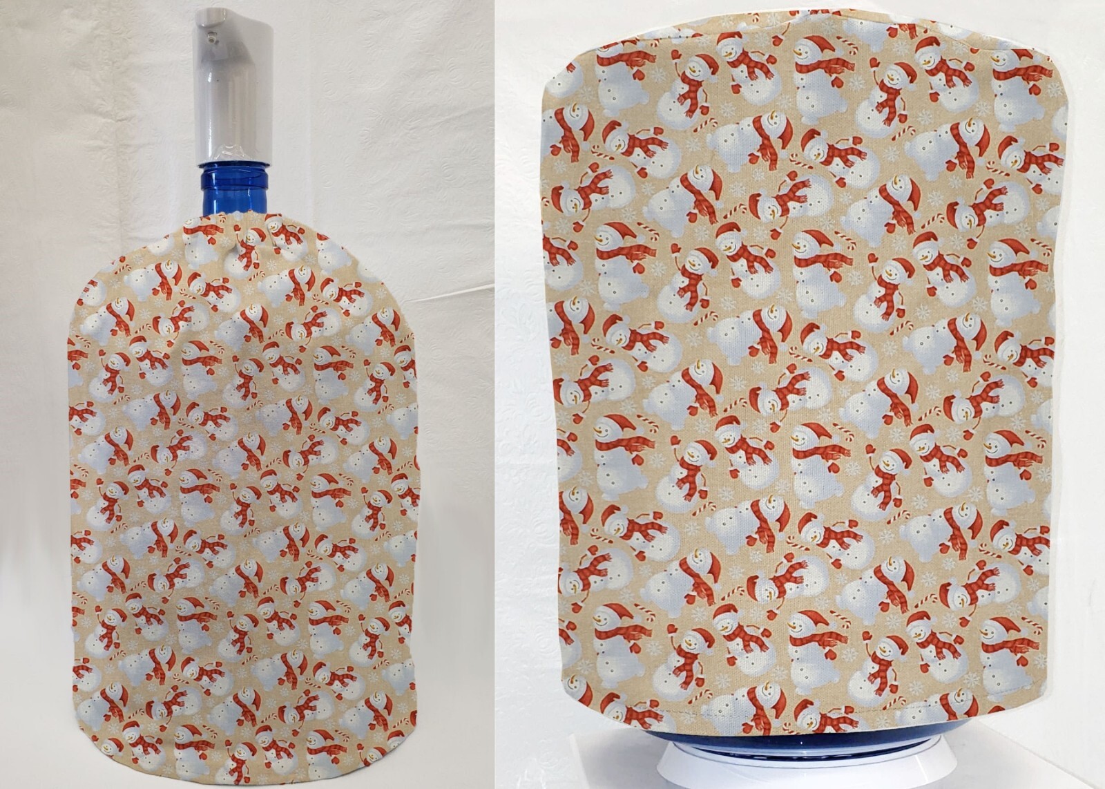 Christmas Snowman Water Bottle Cover
