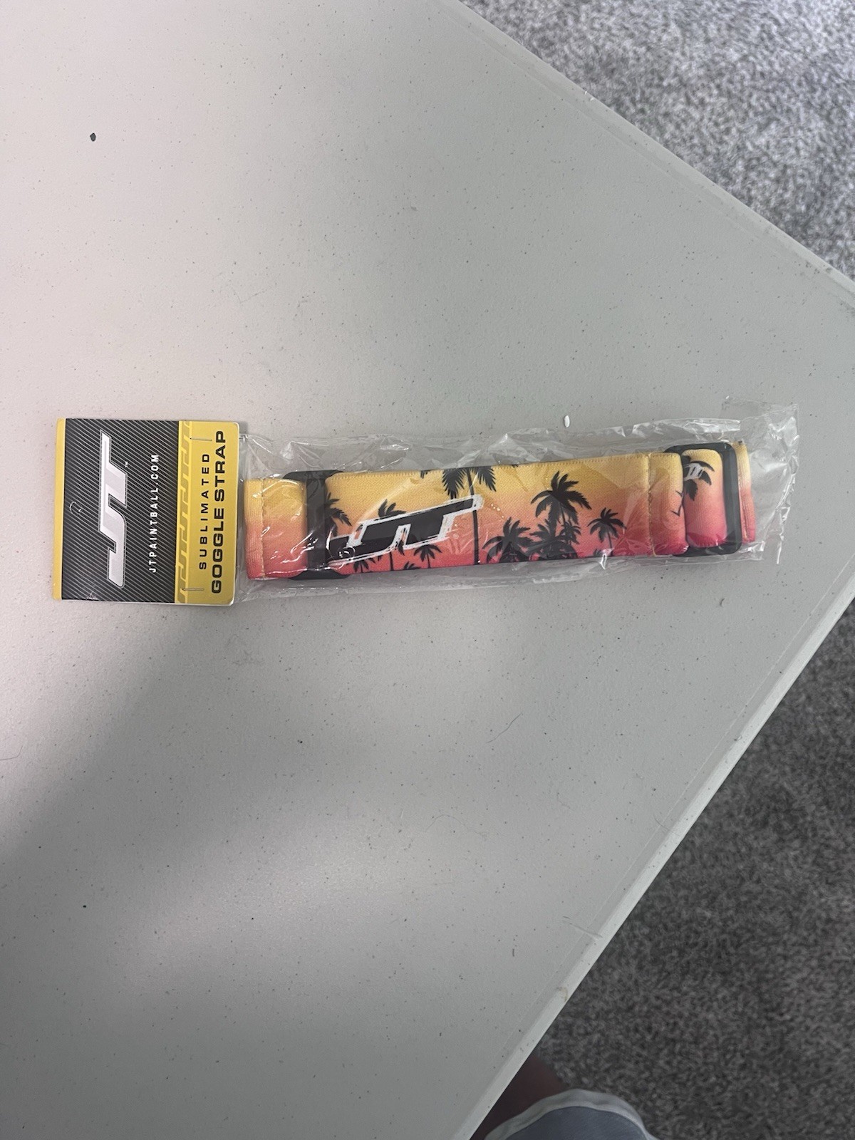 JT Paintball Mask Strap Sunrise Florida World Cup Orange,Pink  New Limited /100