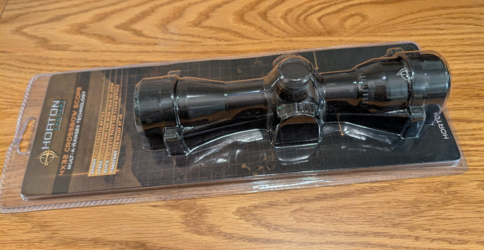 *New* Horton Crossbow Scope SS300 Mult-A-Range 4x32 Black