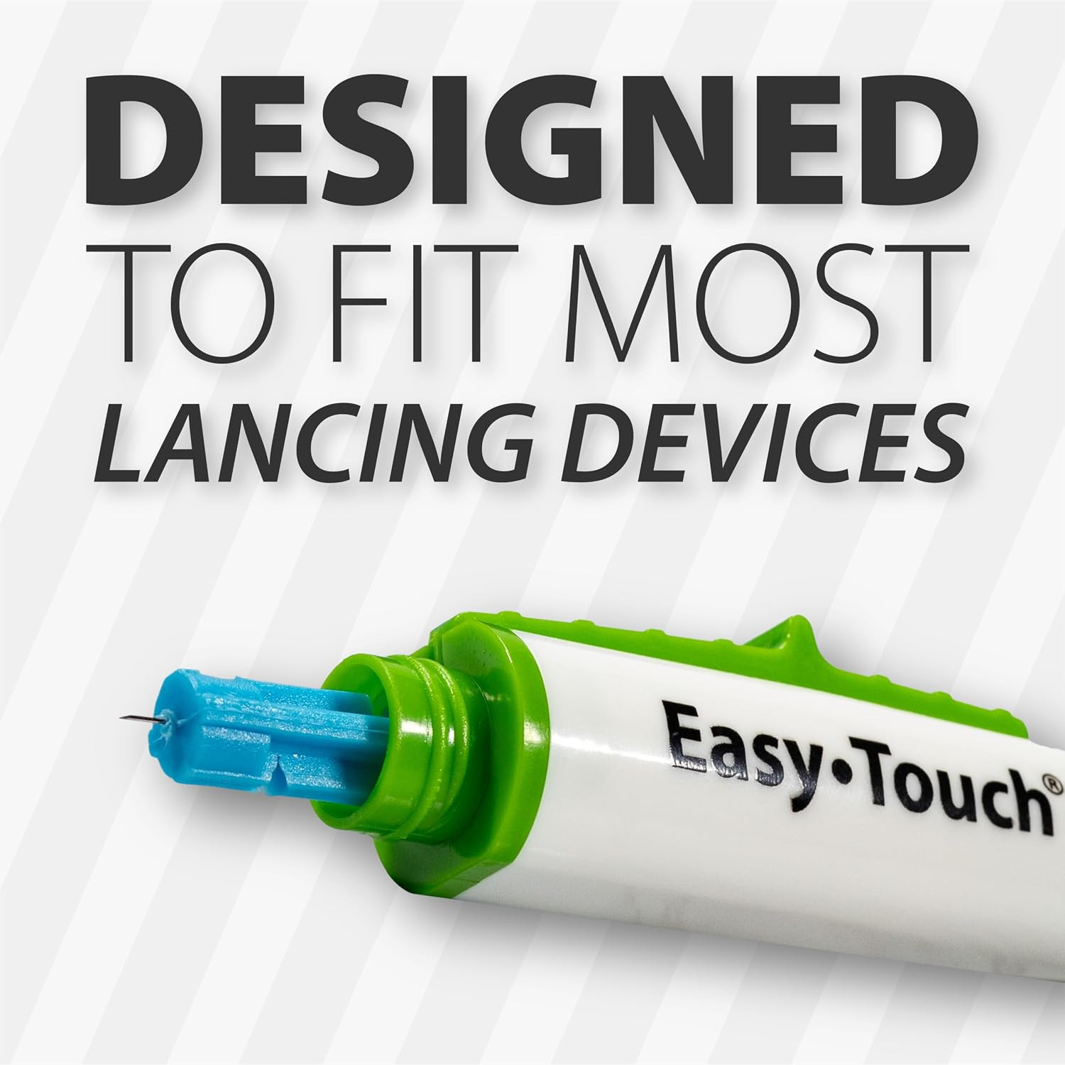 Easytouch Twist Lancets - 30 G, (100 per Box) | Sterile Single-Use Lancets, T...