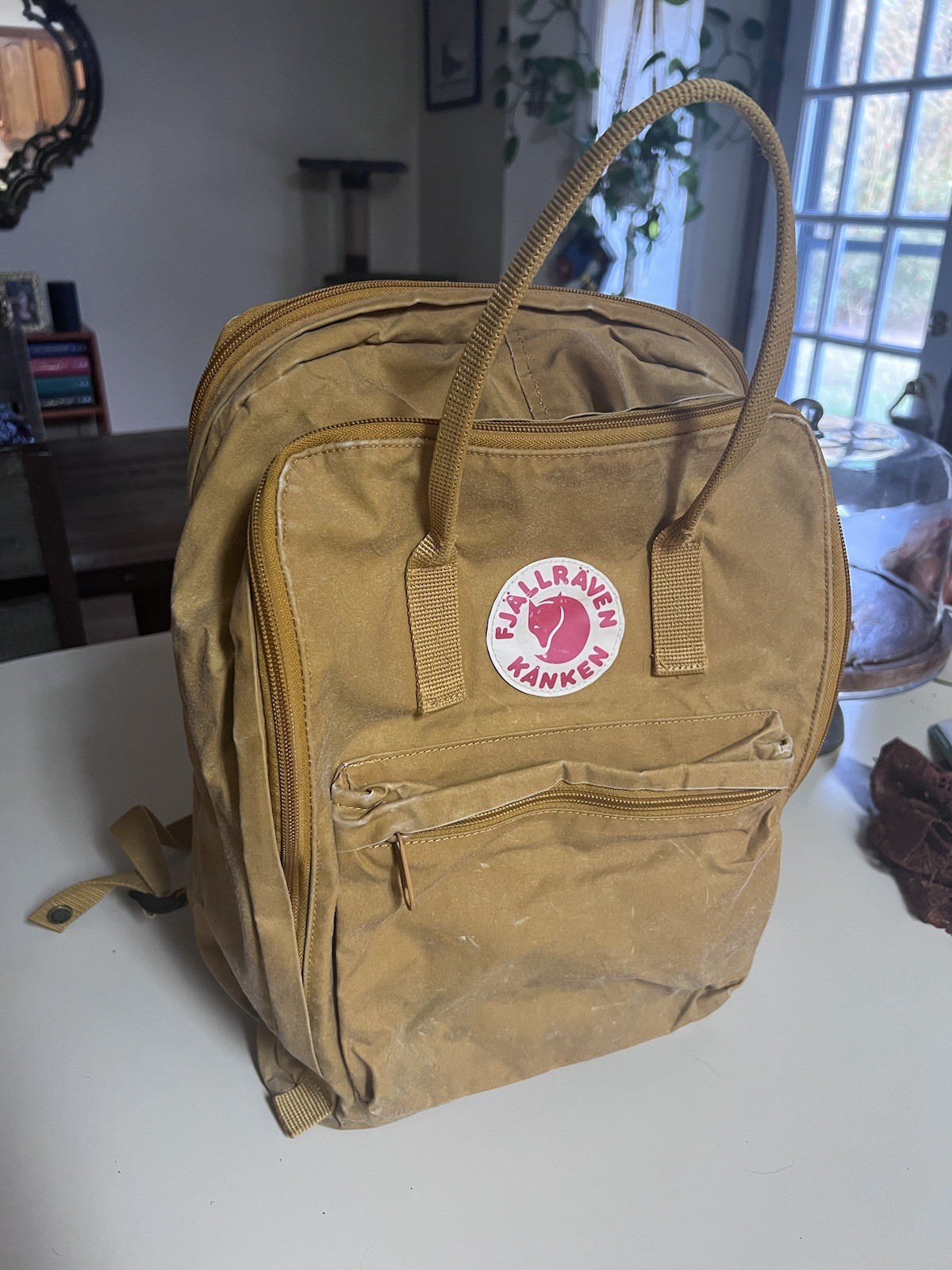 Fjallraven Kanken Mustard Backpack