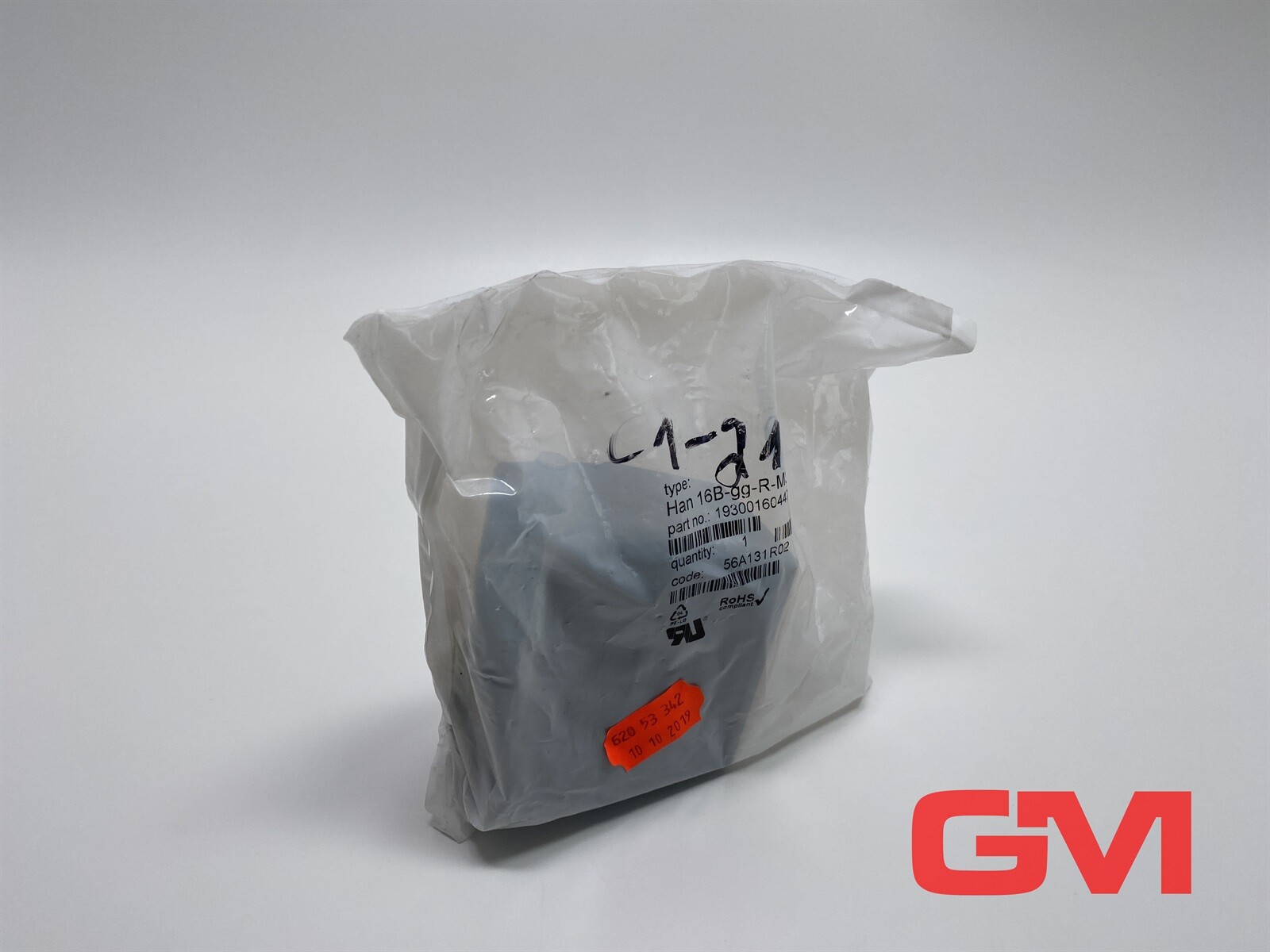 Harting Tulle Housing Han 16B-GG-R-M32 Hood Top Entry M32 19300160447