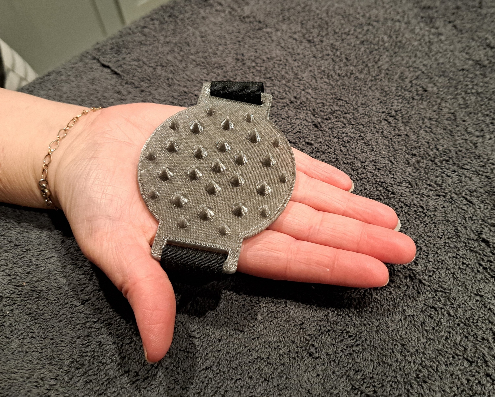 Hand Held Spiky Sharp Scratcher Sensory Device |Sensual Play Rough Pad