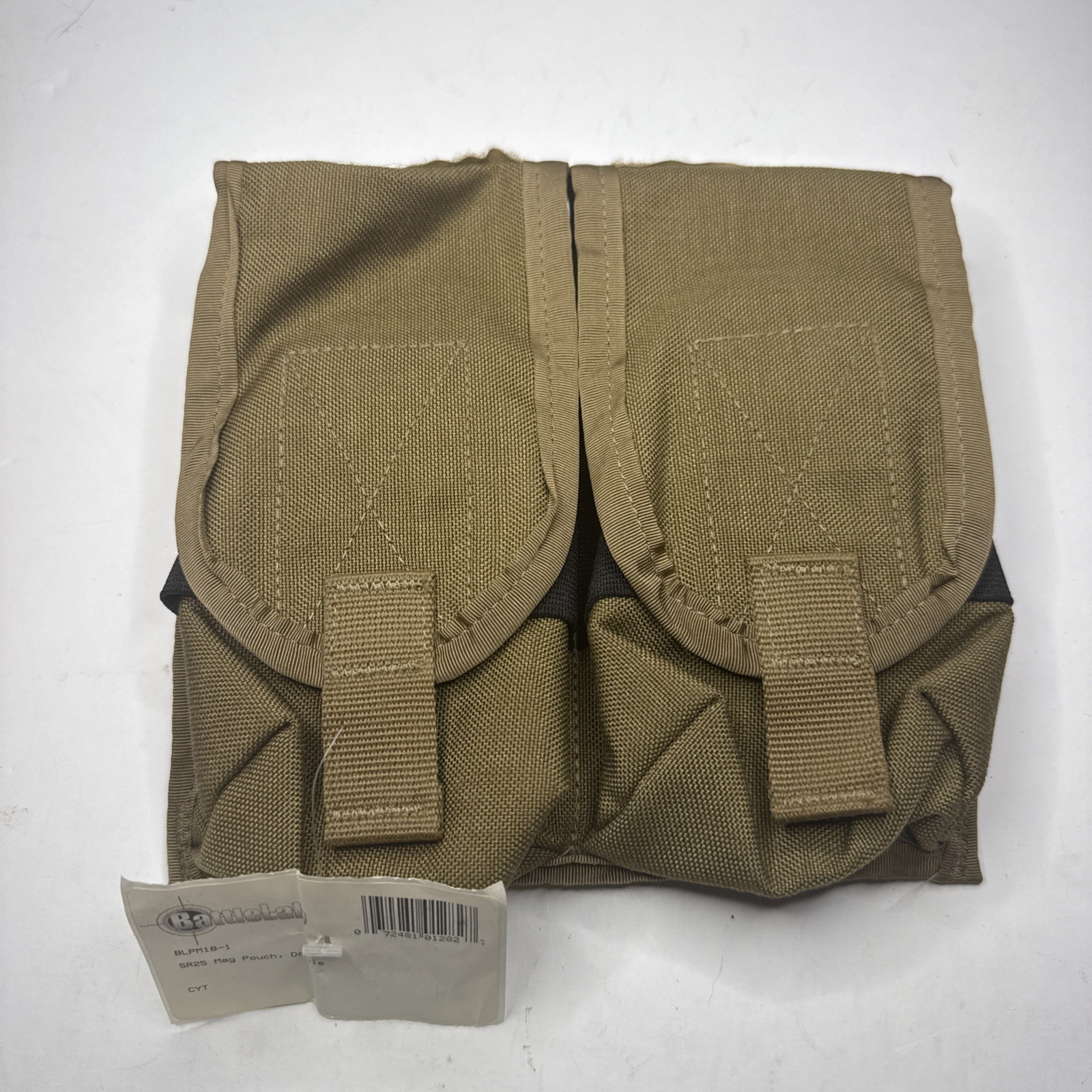 Diamondback Tactical BattleLab Double SR25 Mag Pouch MOLLE - NOS