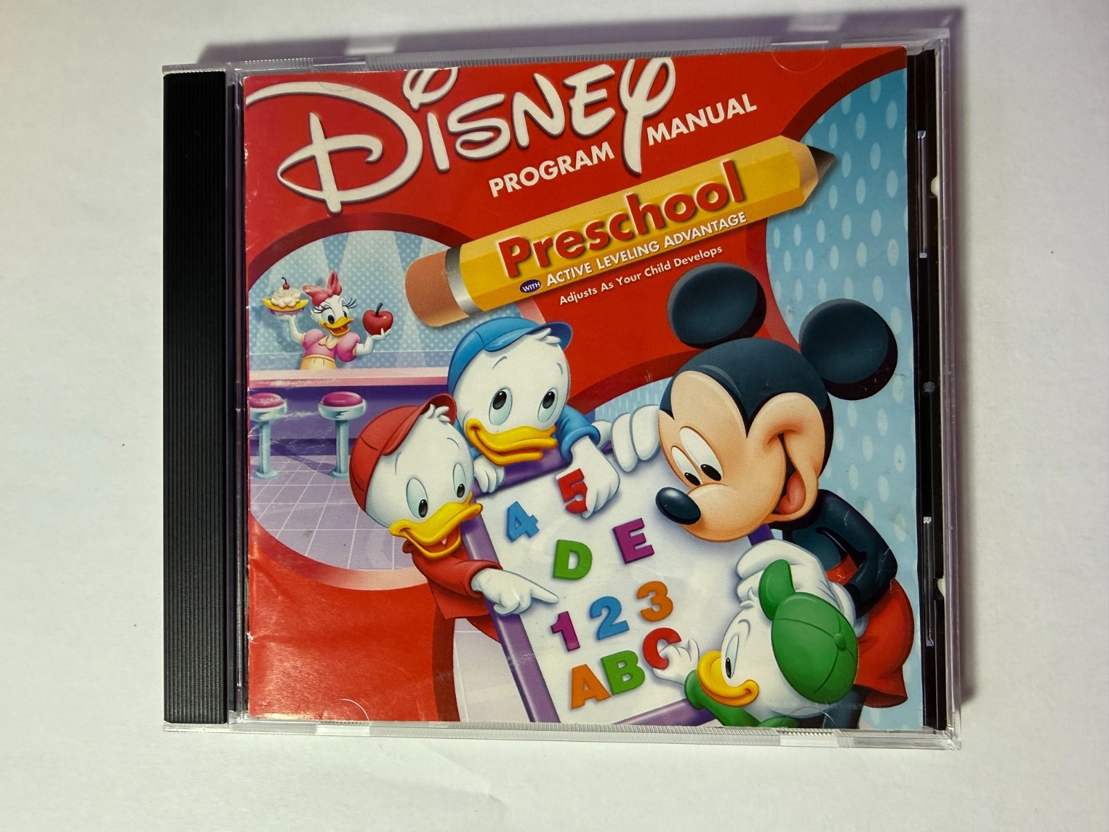 Disneys Mickey Mouse Preschool PC MAC CD learn letters colors shapes arts game