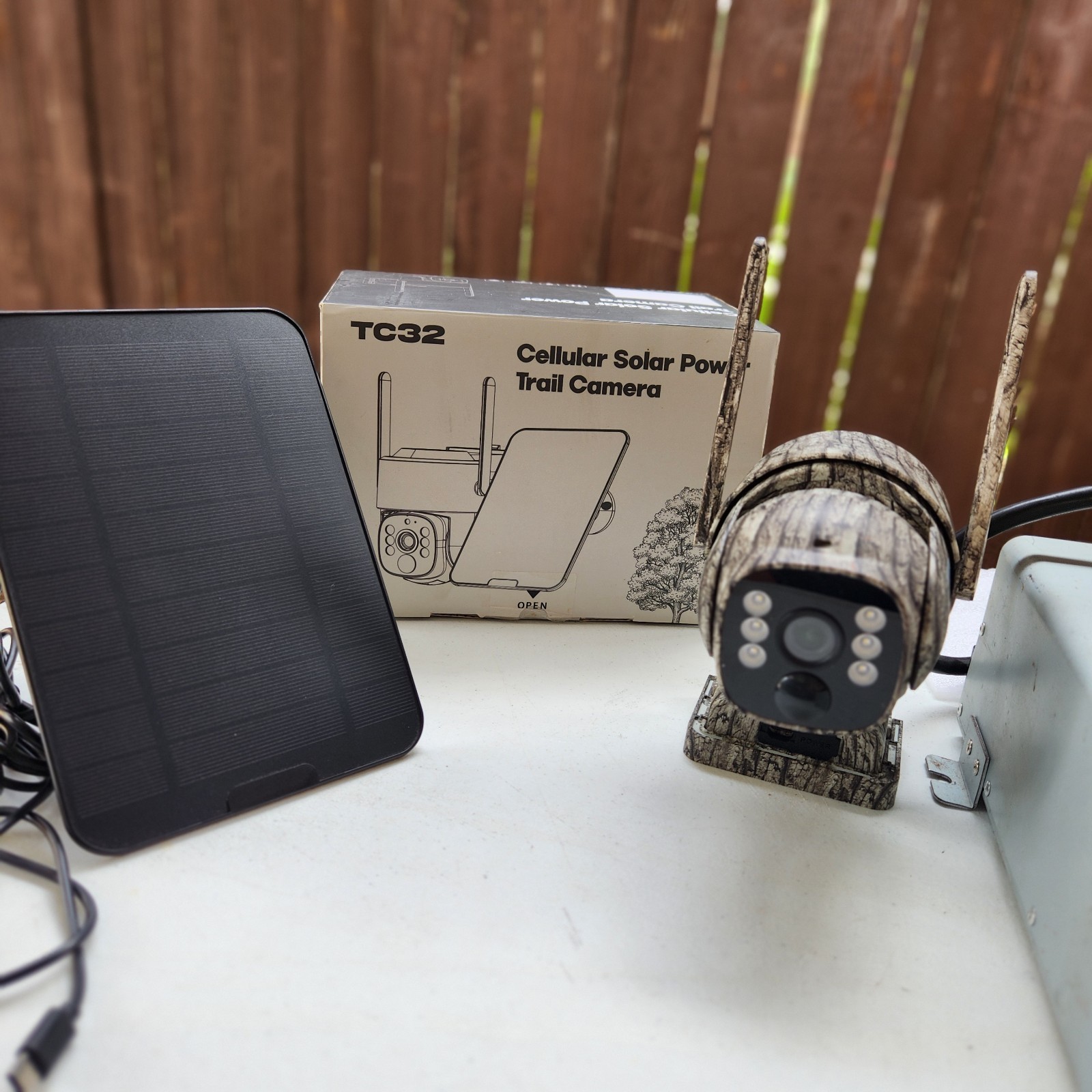 ✅4G LTE Cellular Trail Camera Solar Powered Cam 360° Live View Night Vision SIM