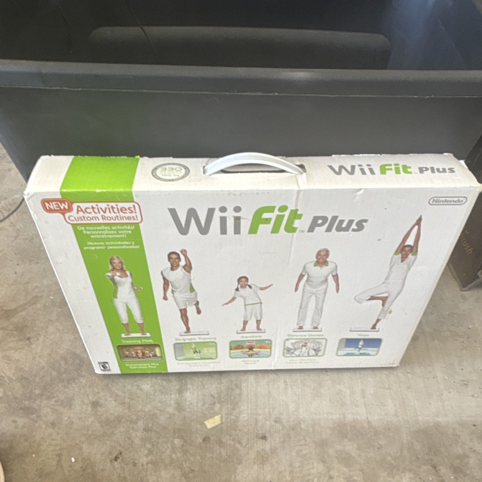 Nintendo Wii Fit Plus Fitness & Health Bundle with Balance Board and Game
