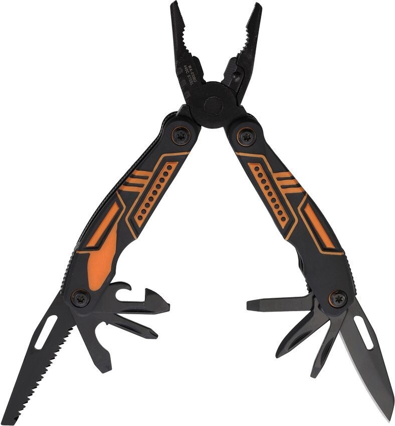WithArmour Ranger Multi Tool Orange Essentials Bottle/Can Opener TPR Handles
