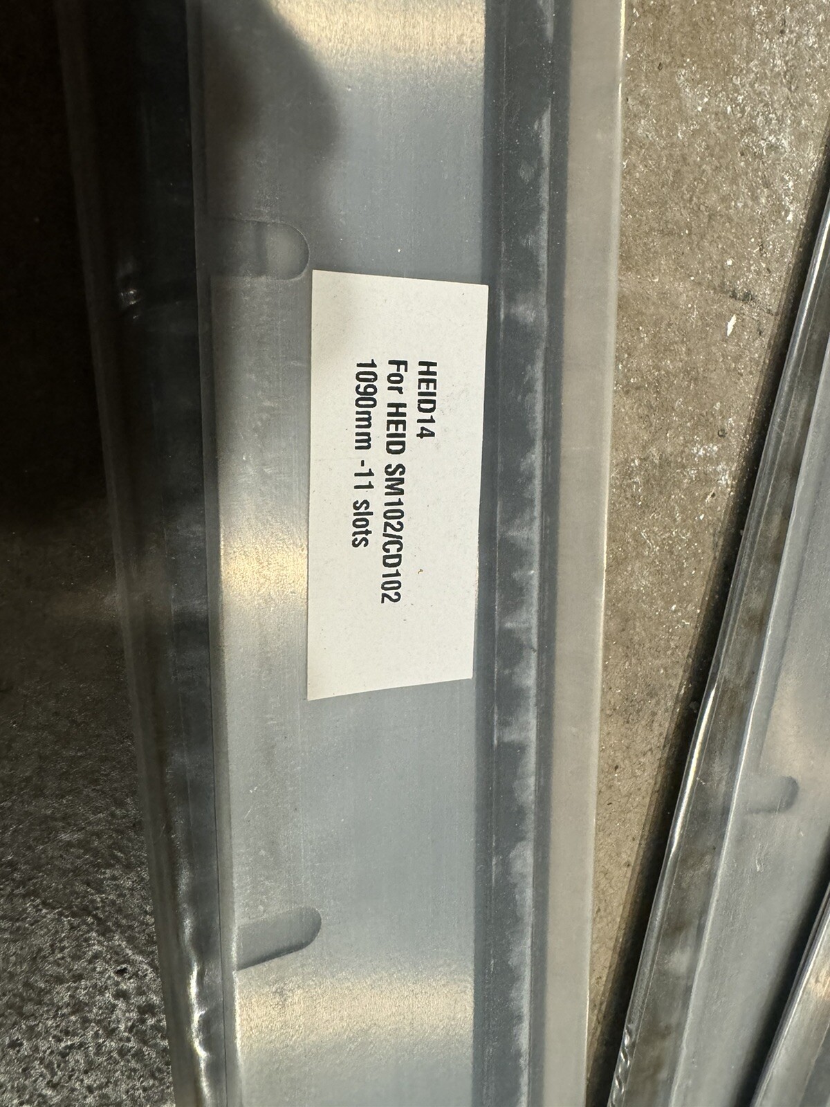 Ink Fountain Blade for Heidelberg SM102 Snd cd 102 , 1090 mm Offset Printing