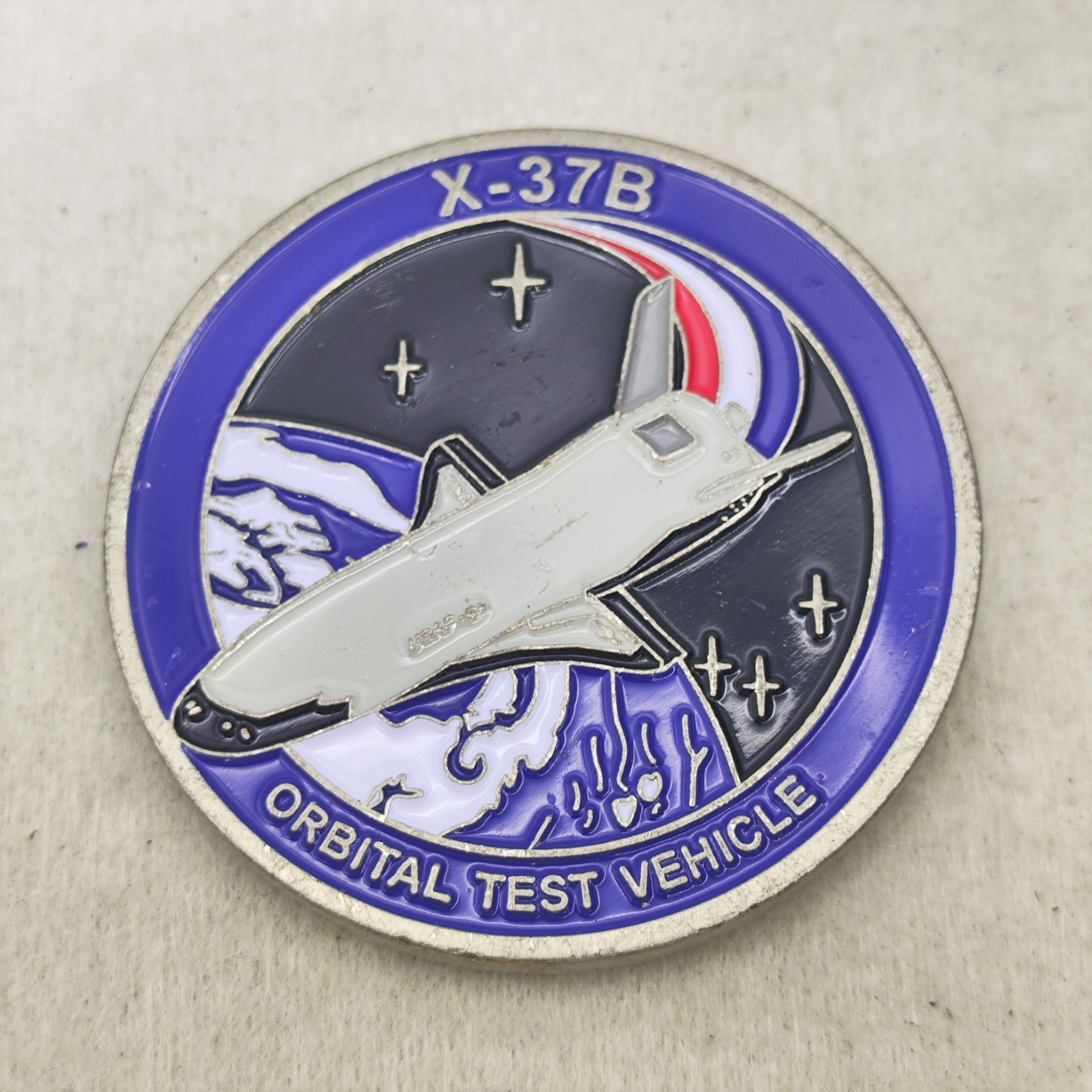 USAF Rapid Capabilities Office X-37B Orbital Test Vehicle Challenge Coin
