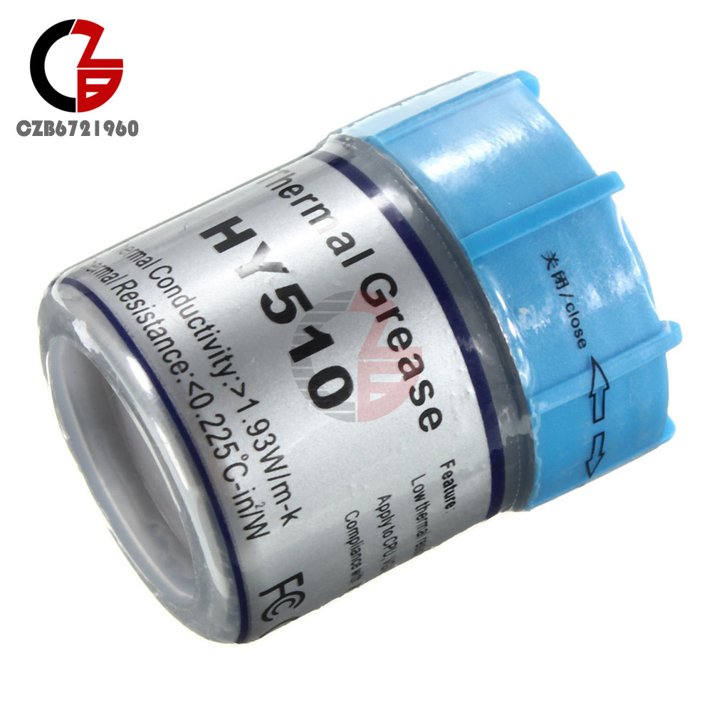10pcs 20g Grey HY510 Thermal Conductive Grease Paste GPU CPU LED Chipset Cooling
