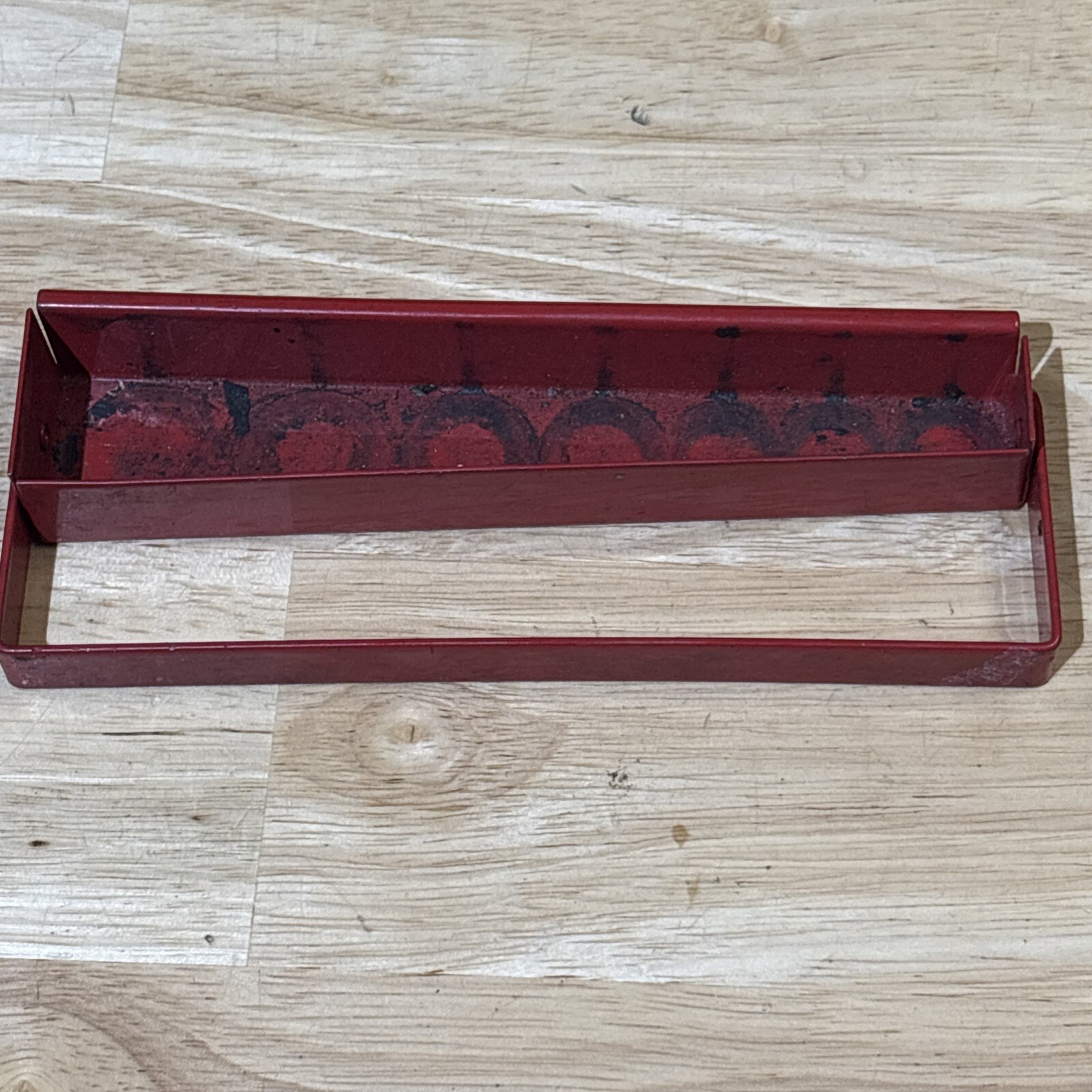 Matco Tools 6" Shallow Socket Tray Organizer Holder Carrier Red SB*** READ!