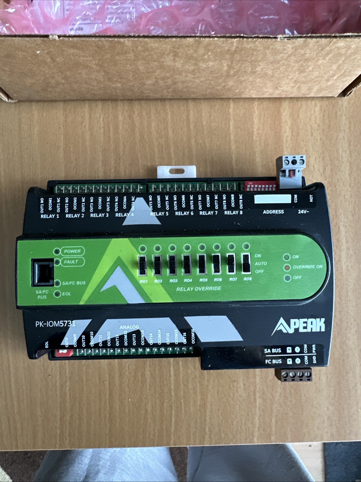 Johnson Controls Peak PK-lOM5731-0 Controller