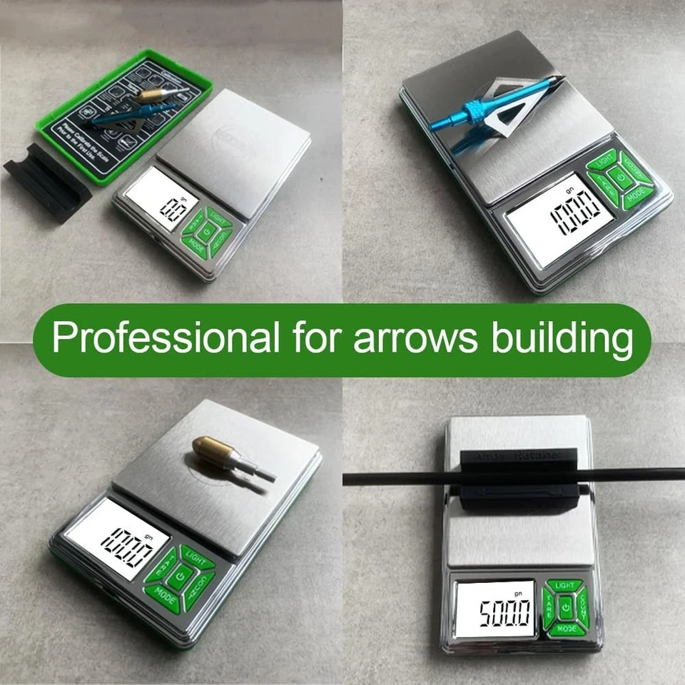 Arrow Scale Digital Grain, Archery Scale, Weight with Green