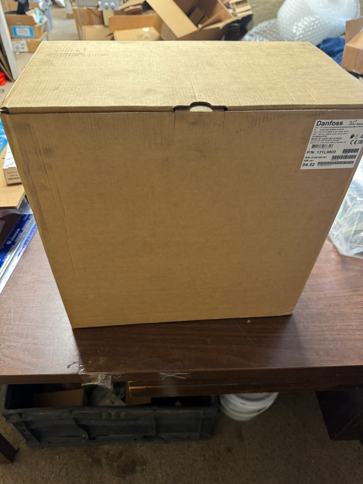 DANFOSS 131L9800 VLT HVAC BASIC DRIVE FC 101