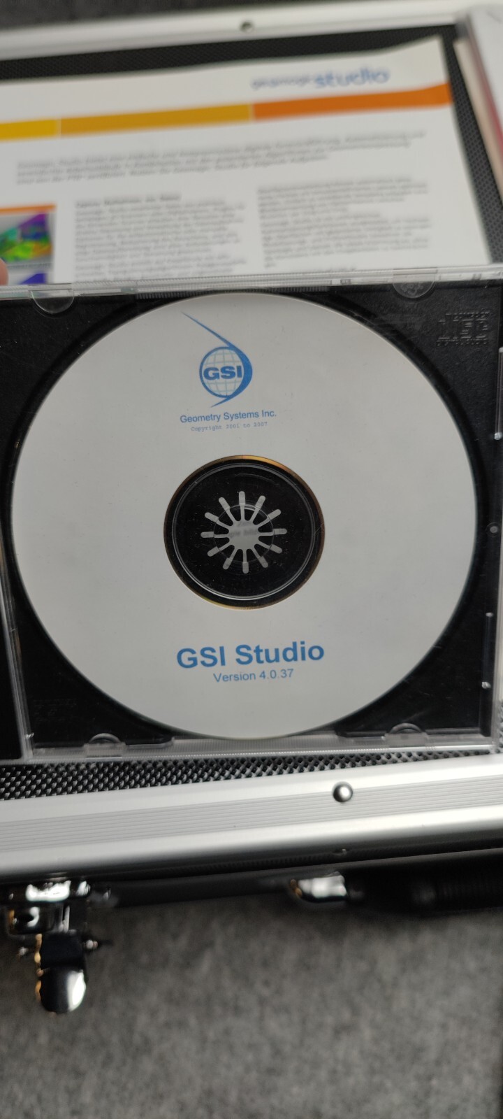 3D Digital Corp. Optix 400 3D-Scanner Laser + GSI Studio Software + Notebook