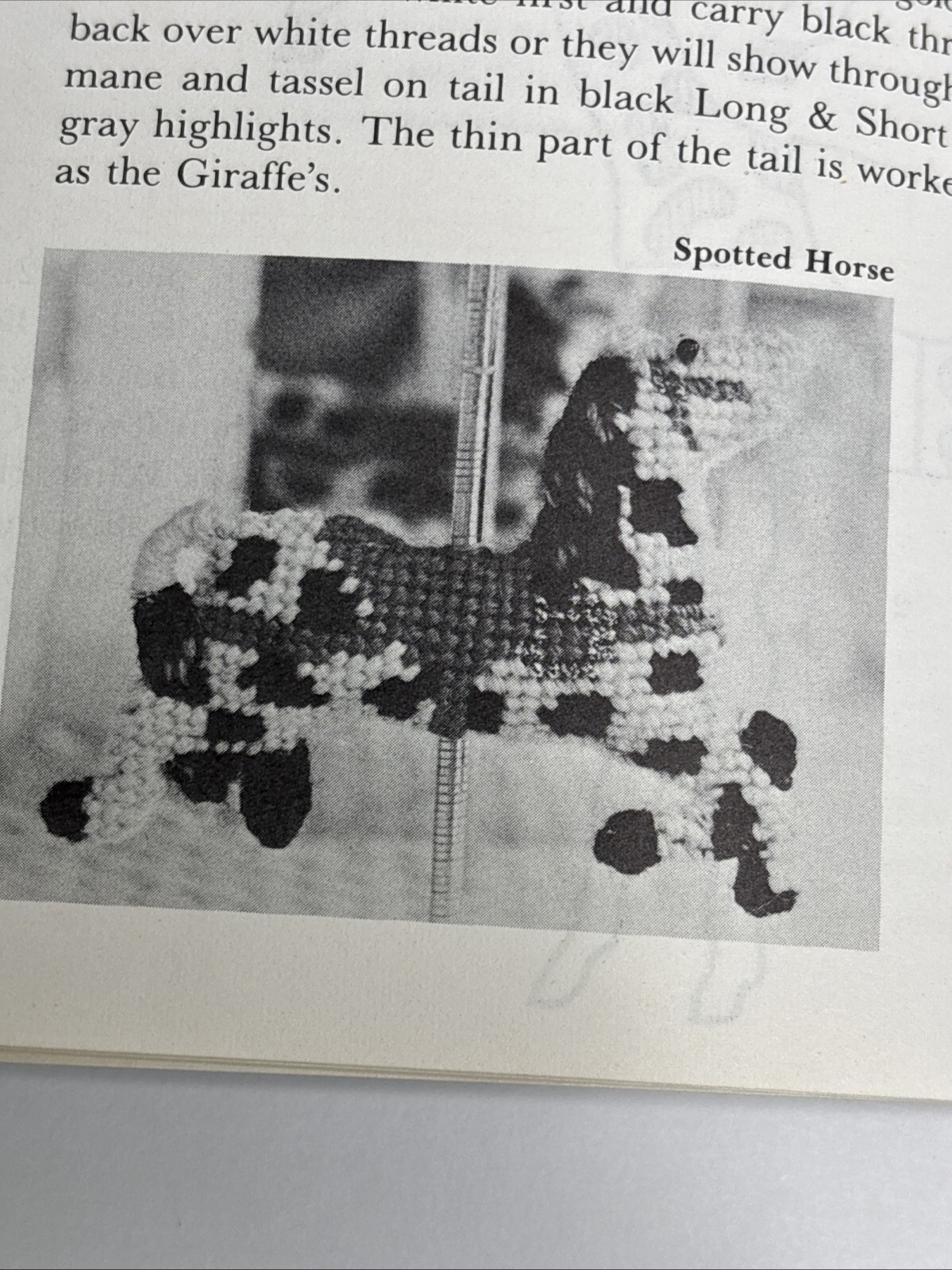 Needlepoint News May June 1984 Magazine Pattern