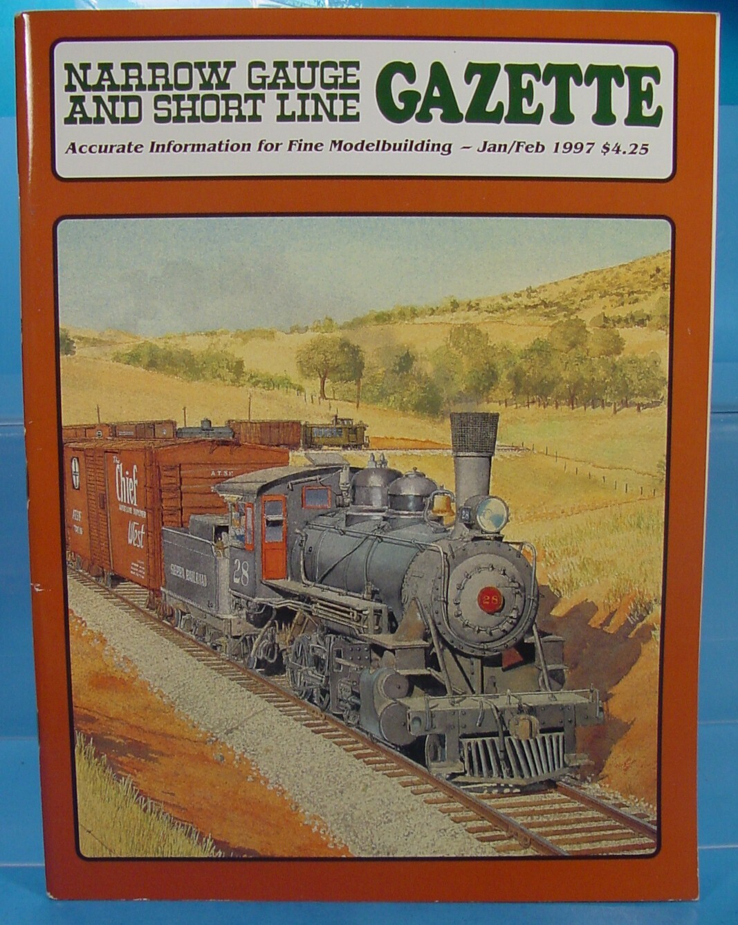 On3,On30,SN3,HOn3 NARROW GAUGE AND SHORT LINE GAZETTE MAGAZINE JAN/FEB 1997