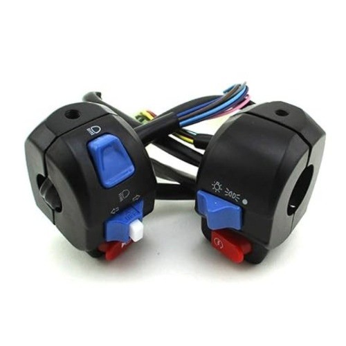 Aluminum 7/8'' 22mm Left Right Handle Switch Control Assembly Set for 50cc 125cc
