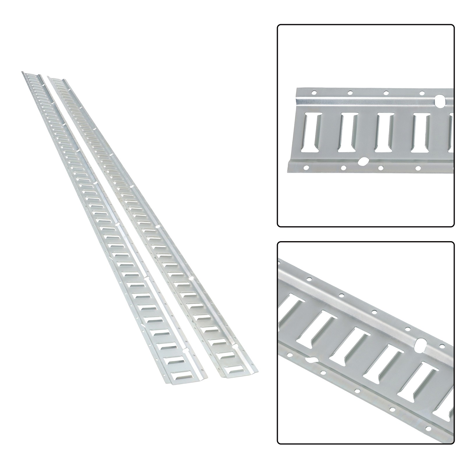 LABLT 8' E Track Tie-Down Trailer Kit High Quality Galvanized For Vans Trucks