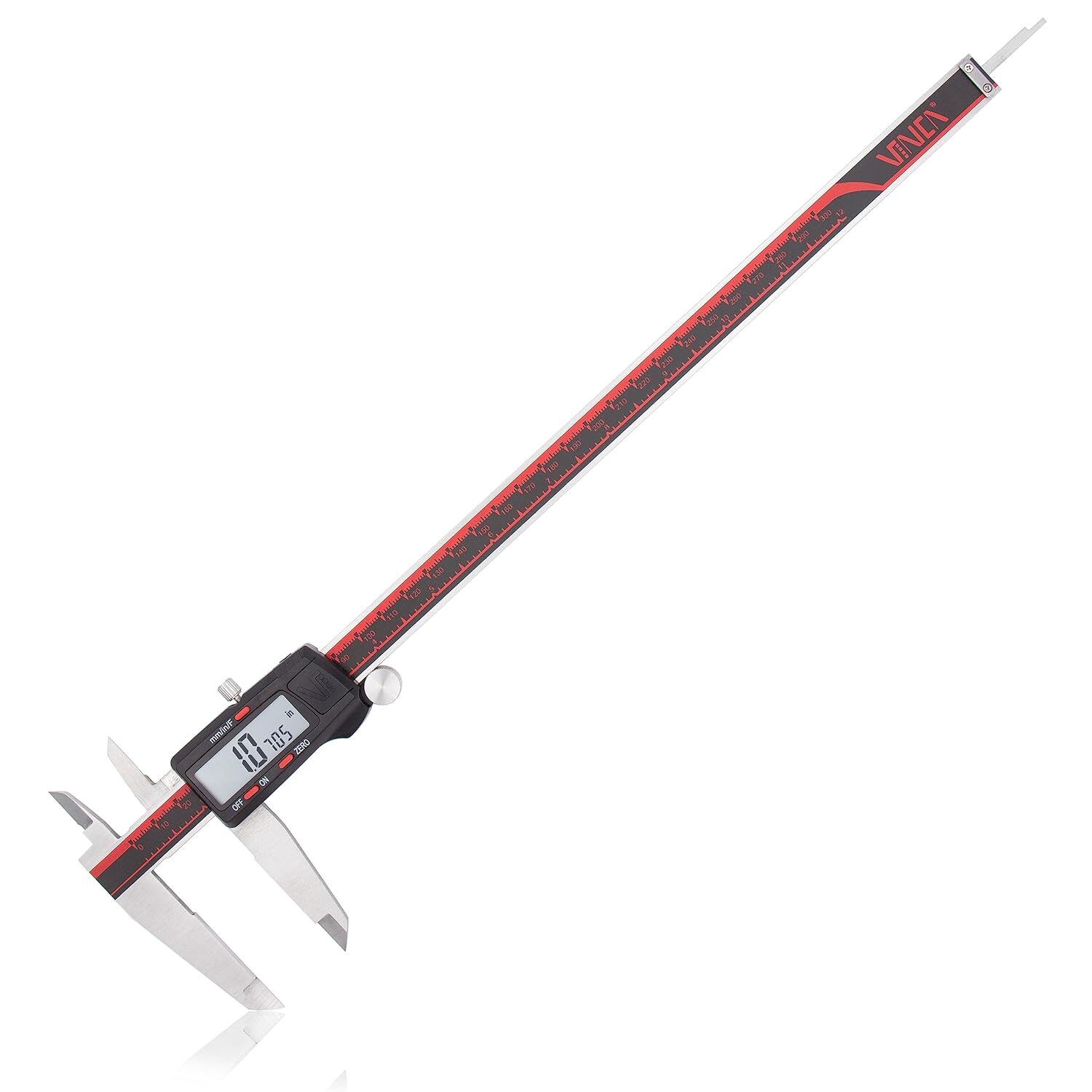 VINCA DCLA-1205 0-12 Inch/300mm Electronic Digital Vernier Micrometer Caliper