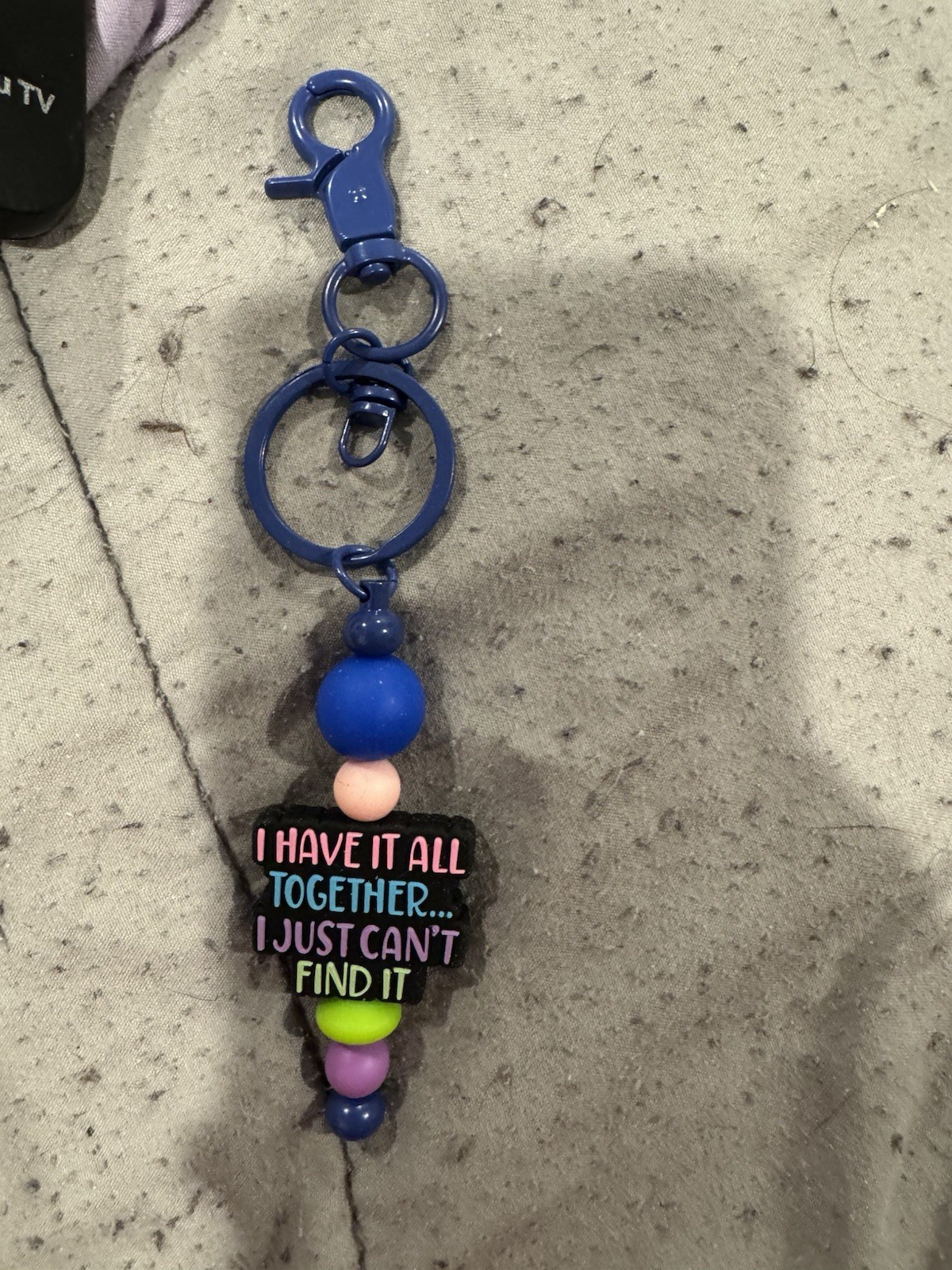 Beadable Keychain