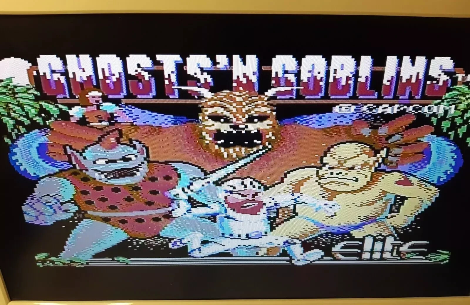 Ghosts 'n Goblins Commodore 64 C64 128 Ultimate Cartridge Cartridge PLA SID Game