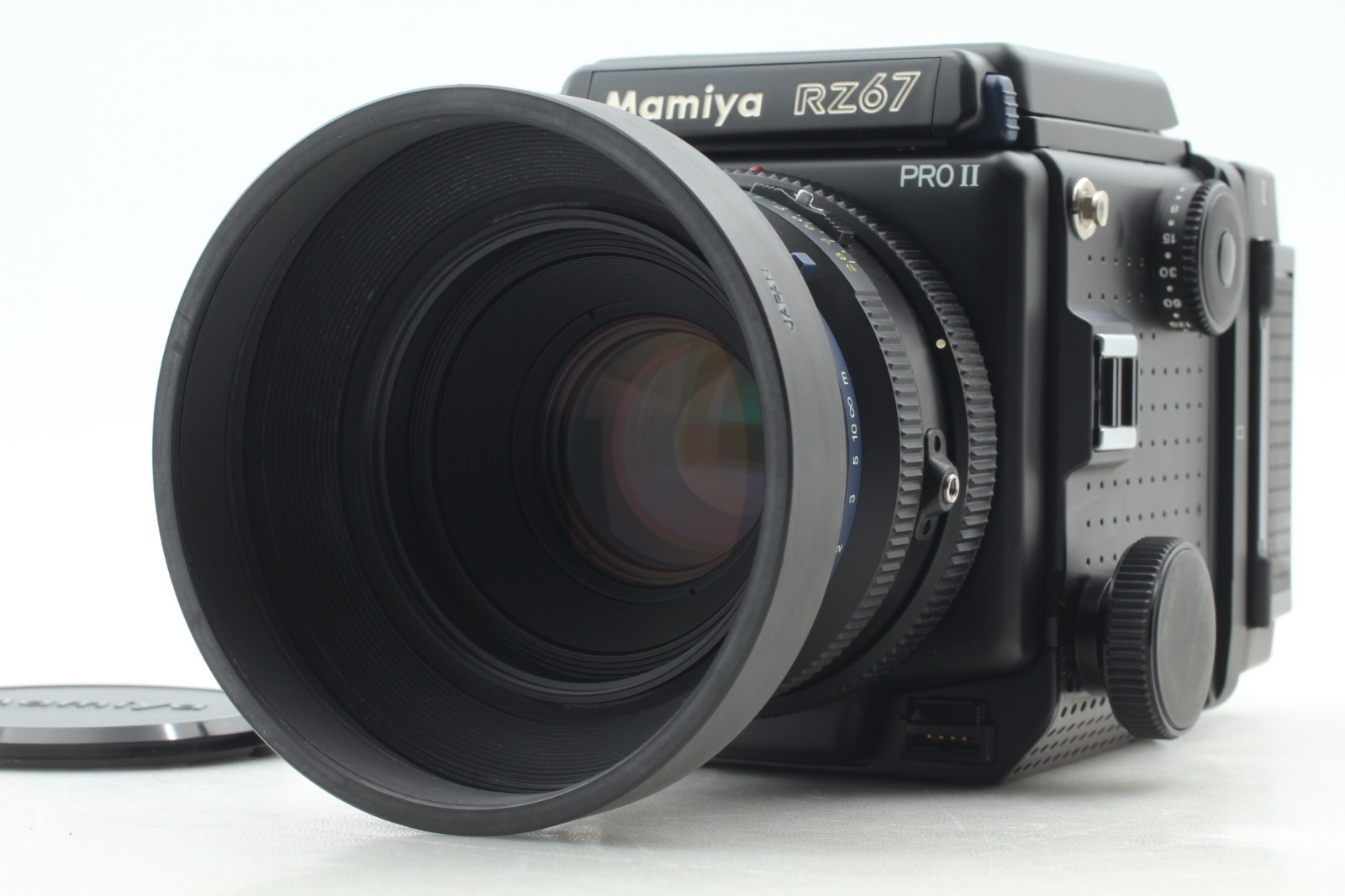 [Top Mint] Mamiya RZ67 Pro II Camera + 110mm f2.8 W Lens 120 Film Back II Japan
