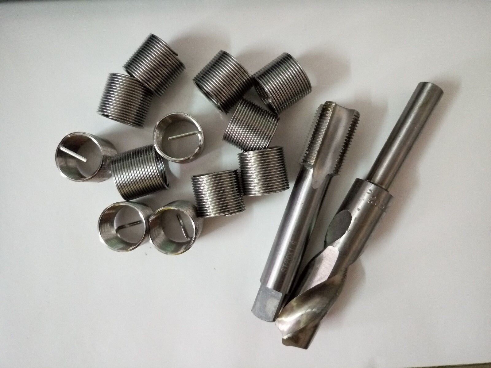 Thread Repair M20 x 1.5 Drill and Tap 12 Inserts New 1 Set