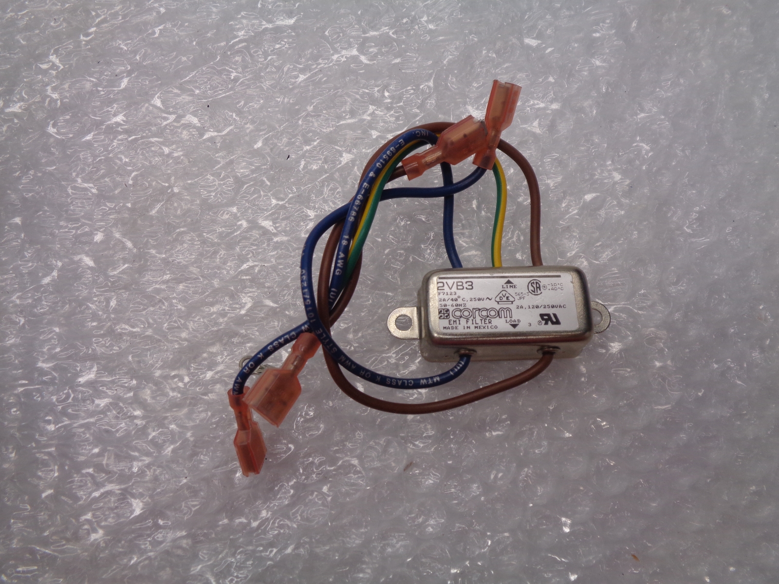 CORCOM 2VB3 POWER LINE FILTER NSNP