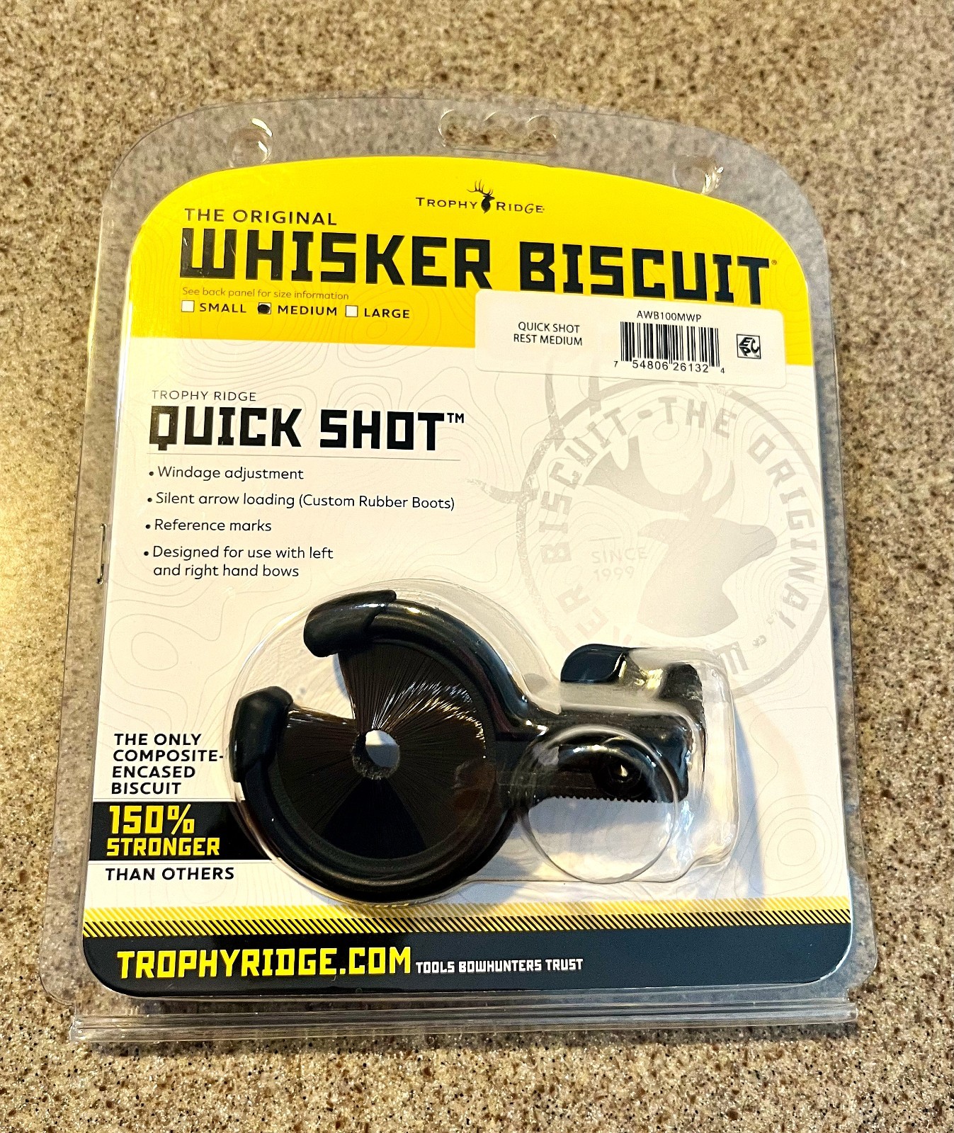 NEW Trophy Ridge Whisker Biscuit Quick Shot Medium