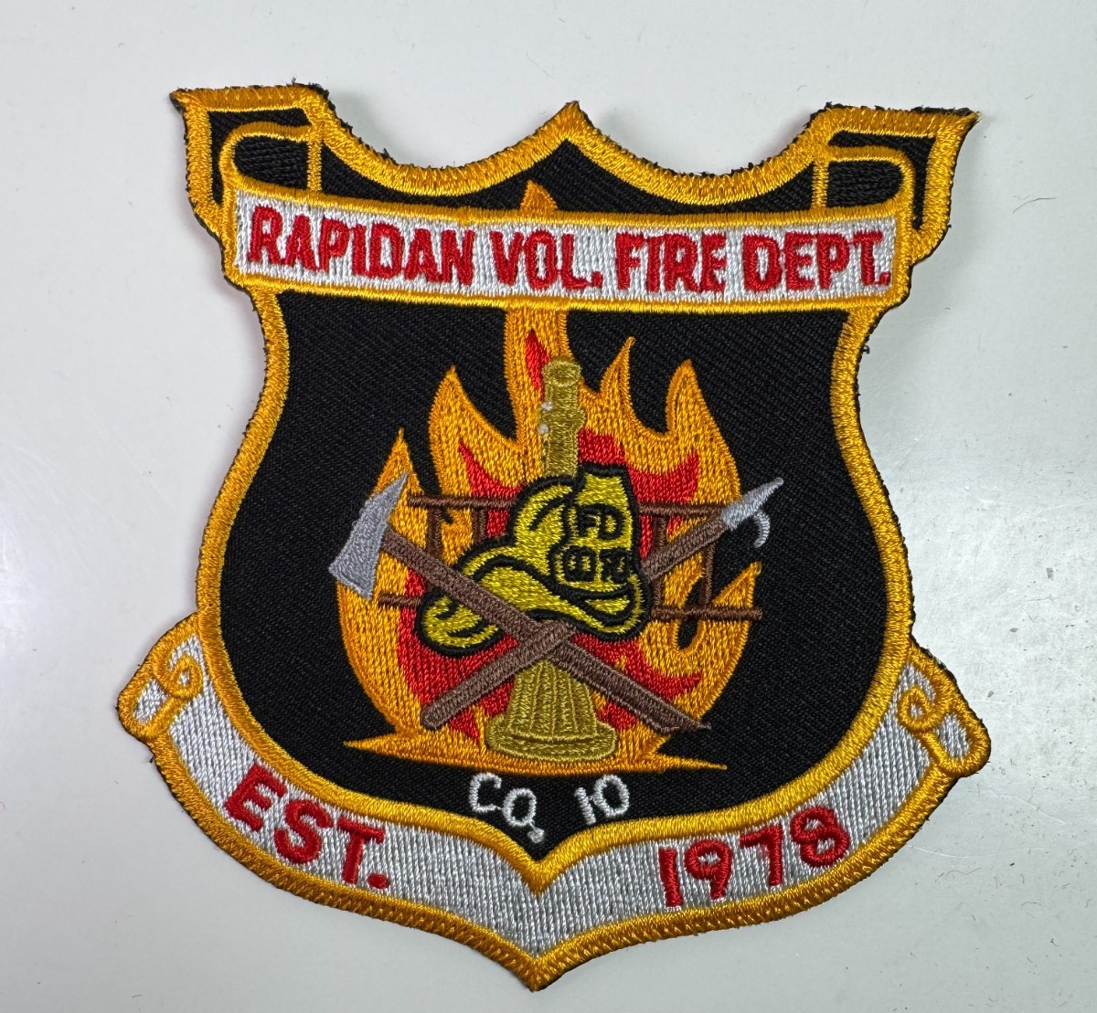 Rapidan Virginia Co #10 Fire Patch A9