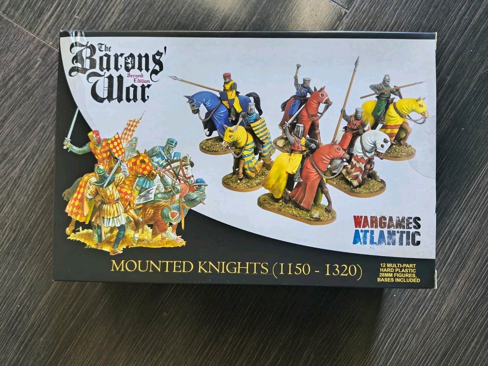 🔥 Barons' War Mounted Knights (1150-1320) (Wargames Atlantic)