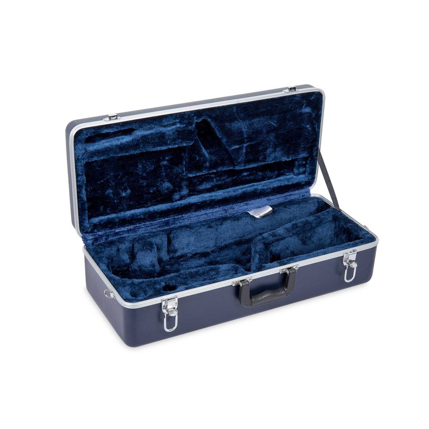 Crossrock Alto Saxophone Rectangular Case-Strong ABS Molded with Single strap