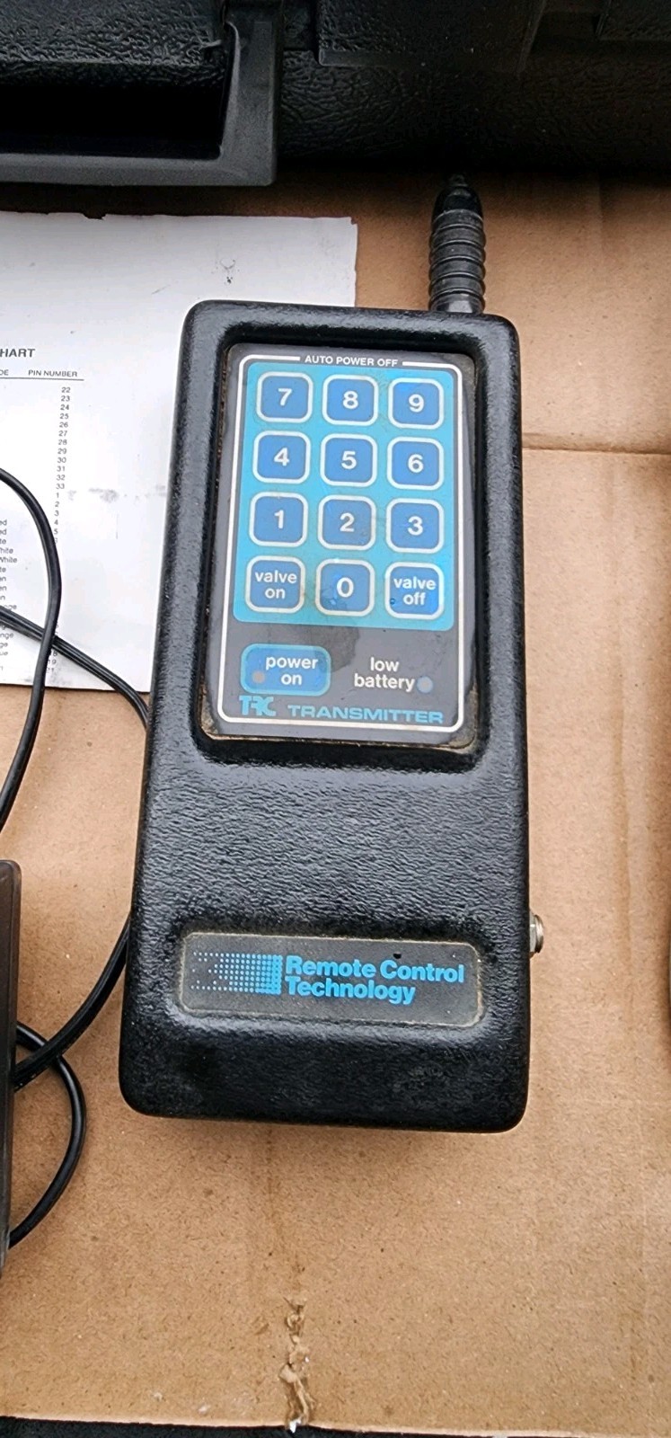 TRC remote control technology commander universal irrigation remote control