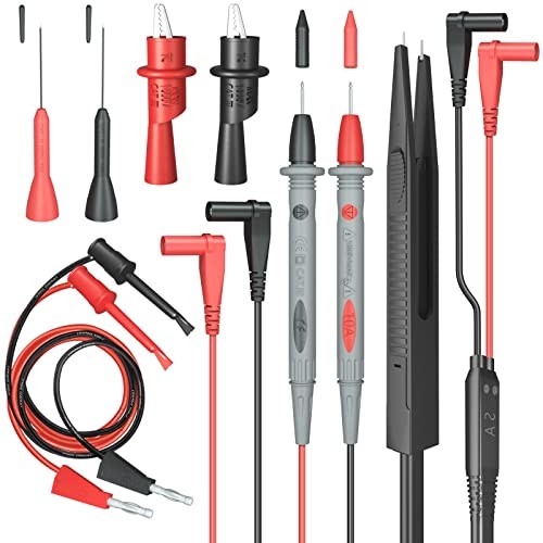 Electrical Multimeter Test Leads Set with Alligator Clips DM-0509 - Test Hook