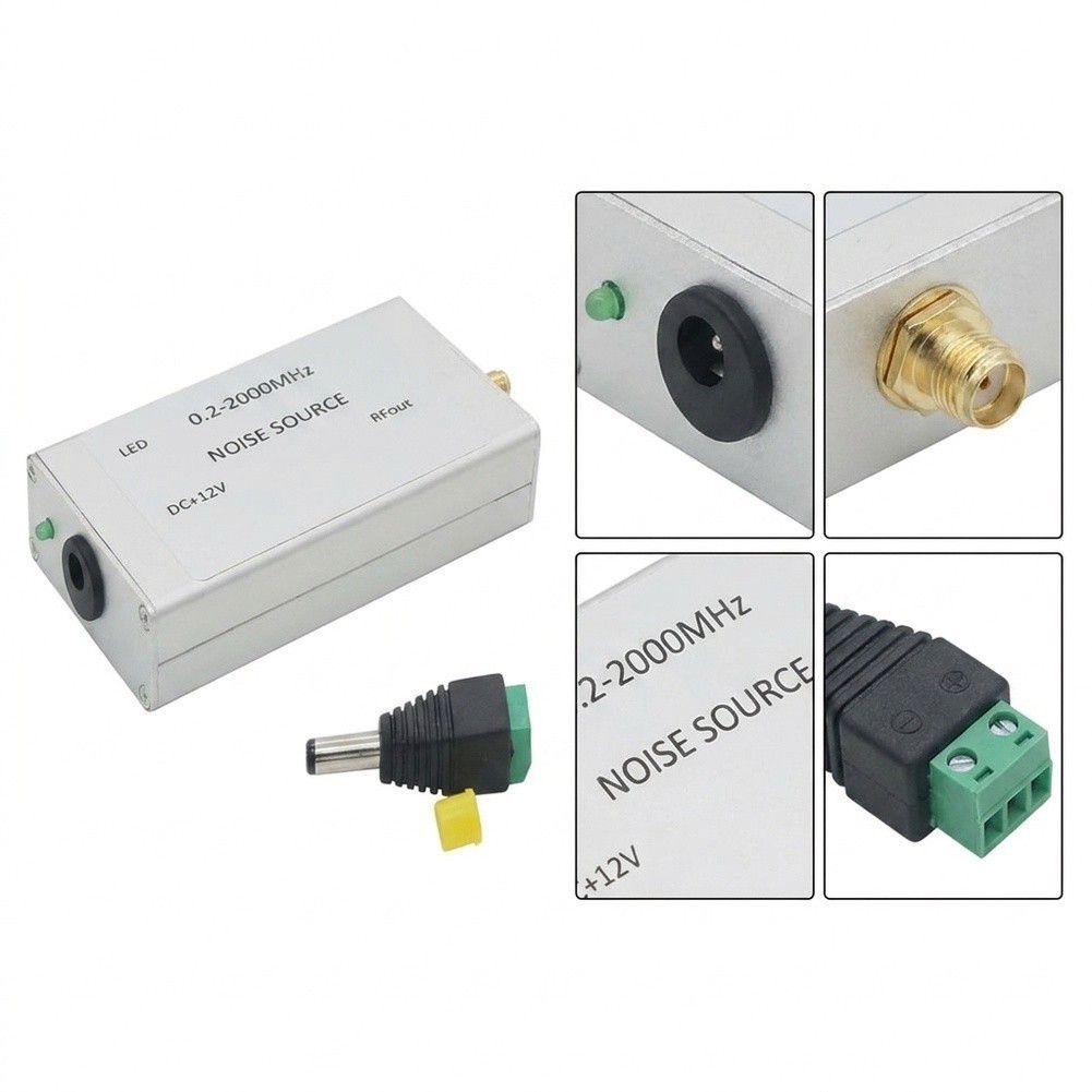 Signal Generator For RF Enthusiasts Zener Diode 0.2-2000M Amplify The Output