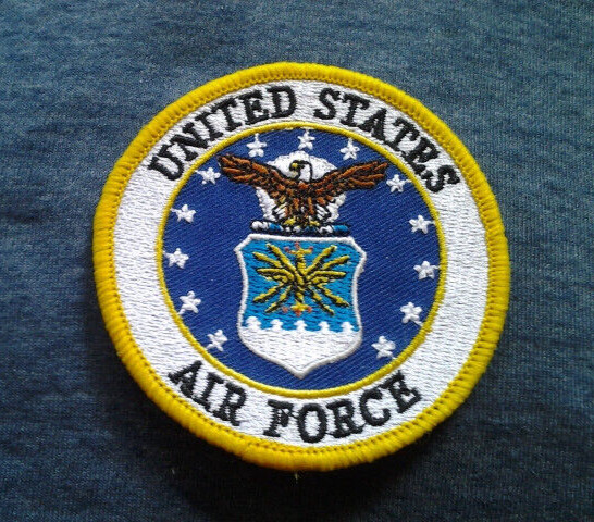 UNITED STATES AIR FORCE (3" Rd) Military Patch PM0002 EE