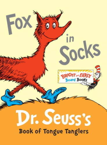 Fox in Socks: Dr. Seuss's Book of Tongue Tanglers (Bright & Early Bo - VERY GOOD