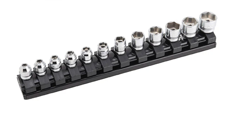 Ko-ken Z-EAL 1/4 Drive 6 Point Socket Rail Set RS2400MZ/12 NIB