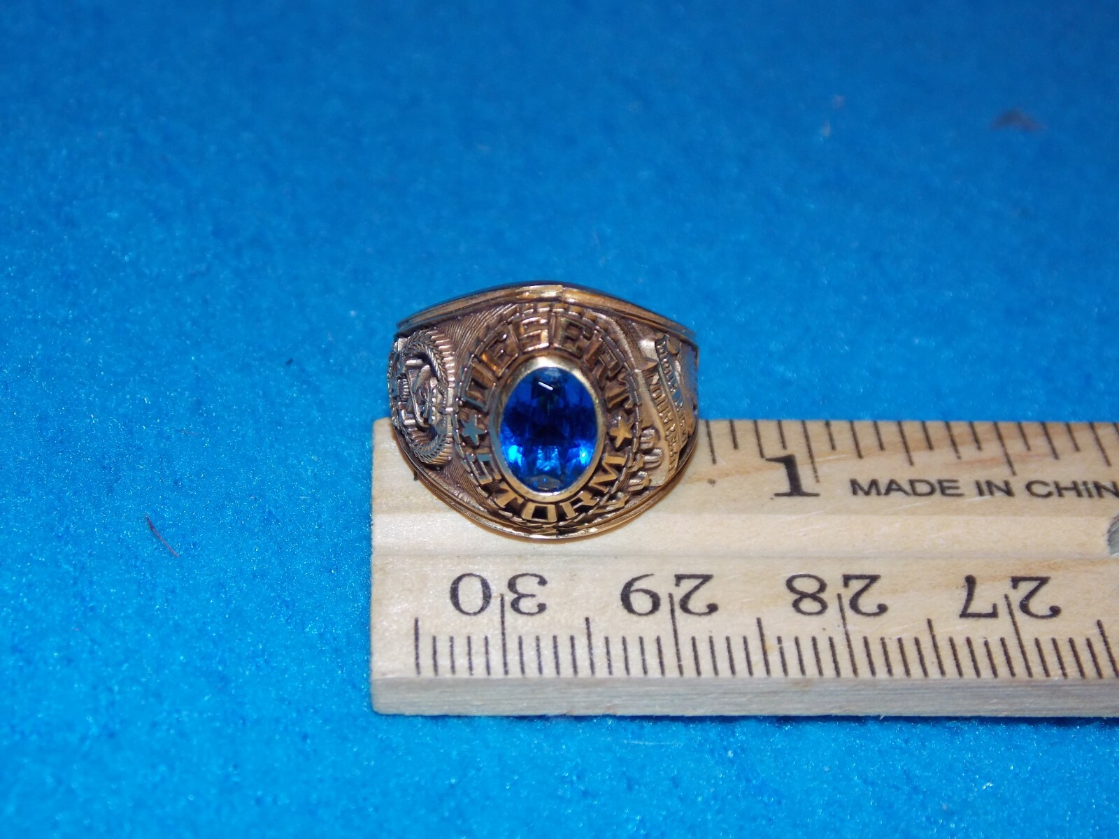 VINTAGE - DESERT STORM WOMEN'S RING SIZE 8 - NOS - LIFE TIME ALPHA BRAND