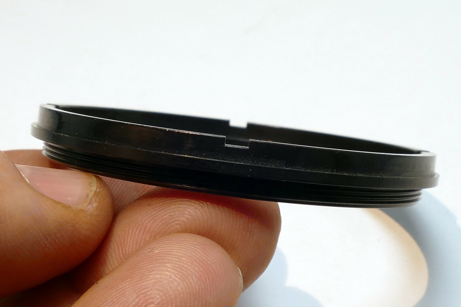 58mm lens ring for camera lens plastic screw in