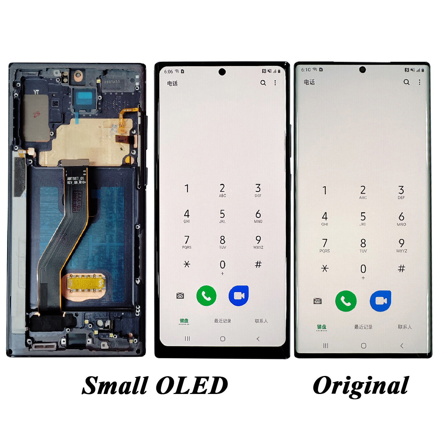 OLED For Samsung Galaxy Note 10 Plus N975U N976U LCD Display Touch Screen+Frame