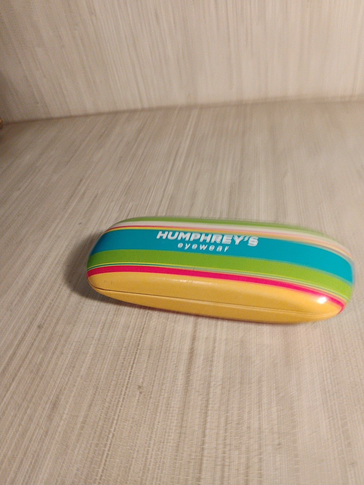 Humphreys Clamshell Hard Case Eyeglasses Sunglasses Stripes