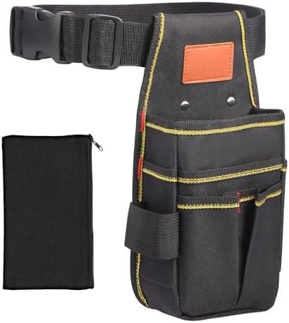 Small Tool Pouch, Small Tool Bag, Tool Pouch with Belt, Industrial Grade Thicken